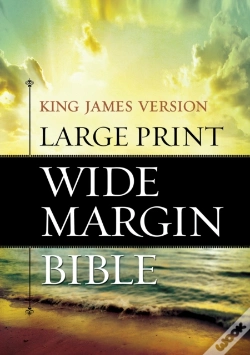 Capa do artigo Large Print Wide Margin Bible-Kjv