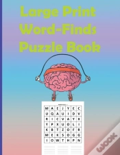 Capa do artigo Large Print  Word-Finds  Puzzle Book