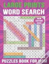 Large Print Word Search Puzzle Book For Mom