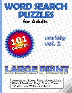 Capa do artigo Large Print Word Search Puzzles For Adults