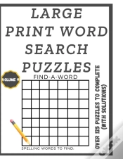 Capa do artigo Large Print Word Search Puzzles (Volume 9)
