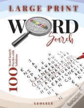 Large Print Word Search With Solutions A
