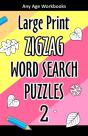 Large Print Zigzag Word Search Puzzles 2 - Preview