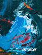 Large Sketchbook: Big Abstract Paint Doo - Preview
