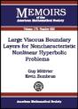 Large Viscous Boundary Layers For Noncharacteristic Nonlinear Hyperbolic Problems - Preview