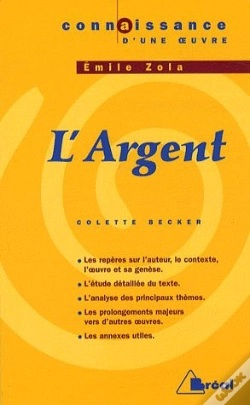 Capa do artigo L'Argent, D'Emile Zola