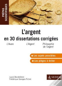 Capa do artigo L'Argent En 30 Dissertations Corrigées (3e Édition)