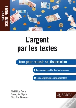 Capa do artigo L'Argent Par Les Textes ; Prépas Scientifiques