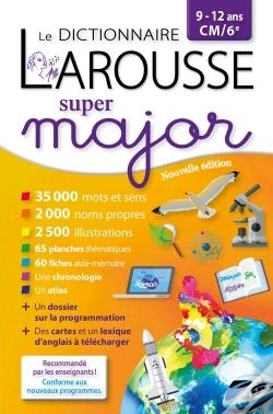 Capa do artigo Larousse Dictionnaire Super Major 9/12 Ans