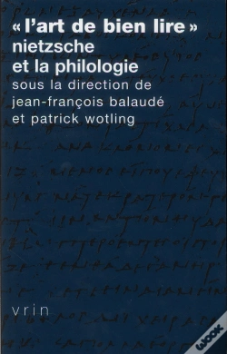 Capa do artigo «L'Art De Bien Lire» : Nietzsche Et La Philologie