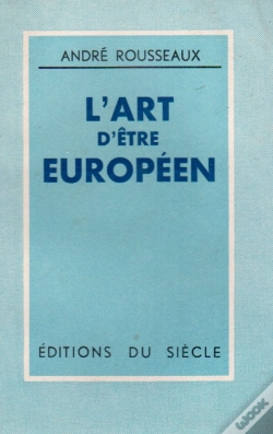 Capa do artigo L'Art D'Être Européen