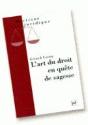 L'Art Du Droit En Quete De Sagesse (Doctrine Juridique) - Preview