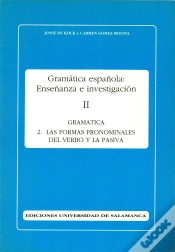 Capa do artigo Las Formas Pronominales Del Verbo Y La Pasiva
