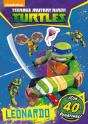 Las Tortugas Ninja. Leonardo. Actividades Con Pegatinas - Preview