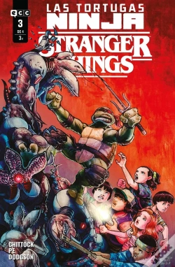 Capa do artigo Las Tortugas Ninja Stranger Things 3