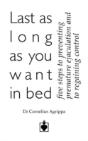Last As Long As You Want In Bed - Preview