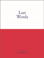 Last Words Luis Camnitzer - Preview