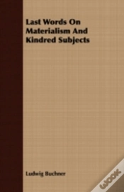 Capa do artigo Last Words On Materialism And Kindred Su