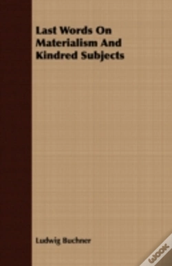 Capa do artigo Last Words On Materialism And Kindred Su