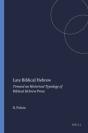 Late Biblical Hebrew - Preview