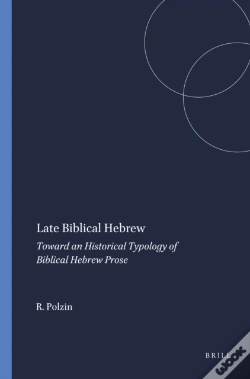 Capa do artigo Late Biblical Hebrew