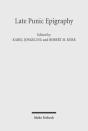 Late Punic Epigraphy - Preview