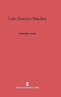 Late Roman Studies - Preview