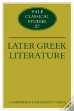 Capa do artigo Later Greek Literature