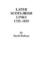 Later Scots-Irish Links, 1725-1825. Part - Preview
