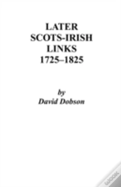 Capa do artigo Later Scots-Irish Links, 1725-1825. Part