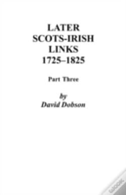 Capa do artigo Later Scots-Irish Links, 1725-1825: Part