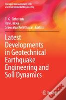 Latest Developments In Geotechnical Earthquake Engineering And Soil Dynamics