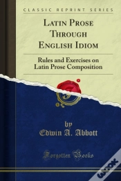 Capa do artigo Latin Prose Through English Idiom
