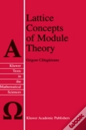 Capa do artigo Lattice Concepts Of Module Theory
