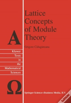 Capa do artigo Lattice Concepts Of Module Theory