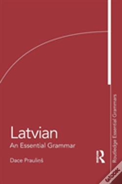 Capa do artigo Latvian: An Essential Grammar