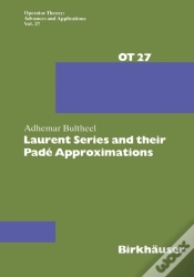 Capa do artigo Laurent Series And Their Pade Approximations