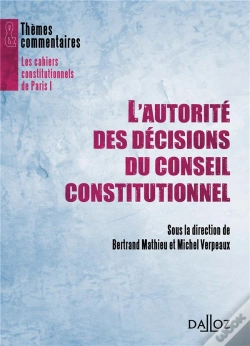 Capa do artigo L'Autorité Des Décisions Du Conseil Constitutionnel