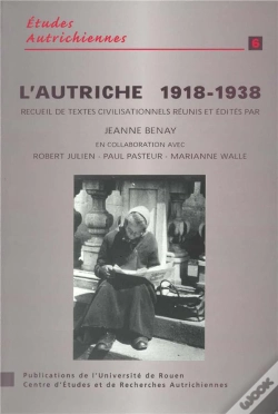 Capa do artigo L'Autriche,1918-1938 : Recueil De Textes Civilisationnels