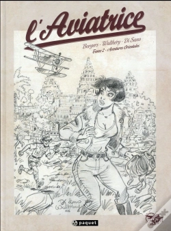Capa do artigo L'Aviatrice  T.2 ; Crayonnés