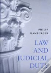 Capa do artigo Law And Judicial Duty