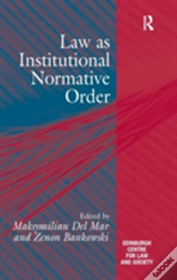 Capa do artigo Law As Institutional Normative Order