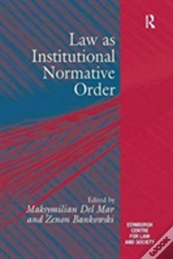 Capa do artigo Law As Institutional Normative Order