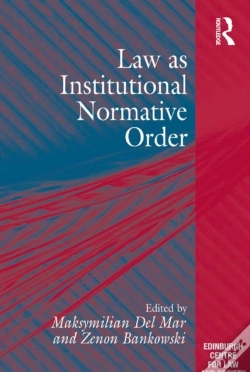 Capa do artigo Law As Institutional Normative Order
