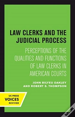Capa do artigo Law Clerks And The Judicial Process