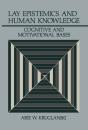 Lay Epistemics And Human Knowledge - Preview