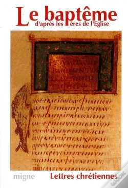 Capa do artigo Le Bapteme D'Apres Les Peres De L'Eglise