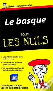 Capa do artigo Le Basque Pour Les Nuls ; Guide De Conversation