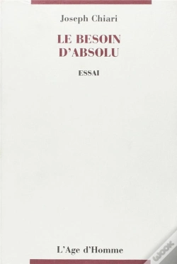Capa do artigo Le Besoin Absolu
