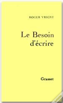 Capa do artigo Le Besoin D'Ecrire